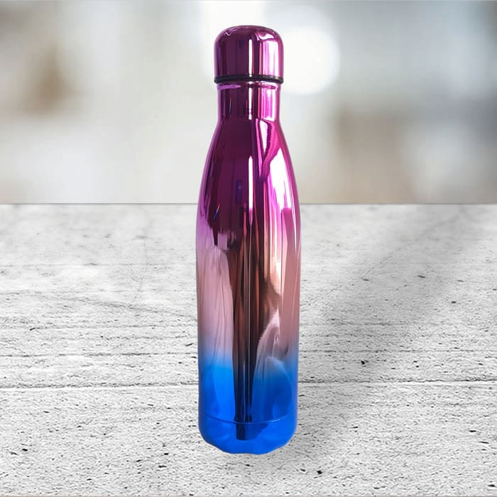 Personalized Pink Temperature Water Bottle - Laser Engraved - For Return  Gift, Corporate Gifting, Office or Personal Use at Rs 250.00 | Personalized Water  Bottle | ID: 2851637762212